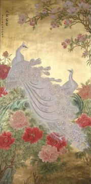 儀征金箔畫 金分六層 絢麗奪目