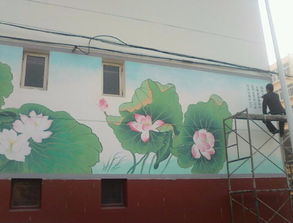 秦皇島墻體彩繪手繪墻立體畫新農村手繪墻社區彩繪古建彩繪