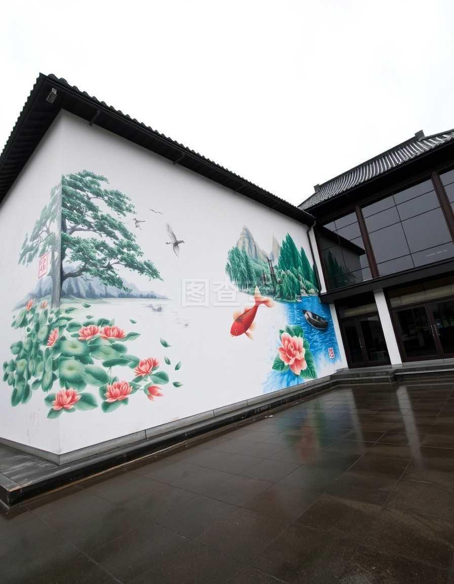 益陽大型壁畫彩繪手繪墻信譽保證[美佳彩繪]