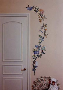 手繪墻 年輕業主裝修的個性化追求