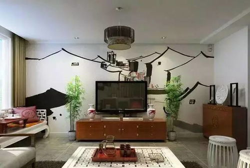 還在貼墻紙么 你out了,現在流行手繪墻