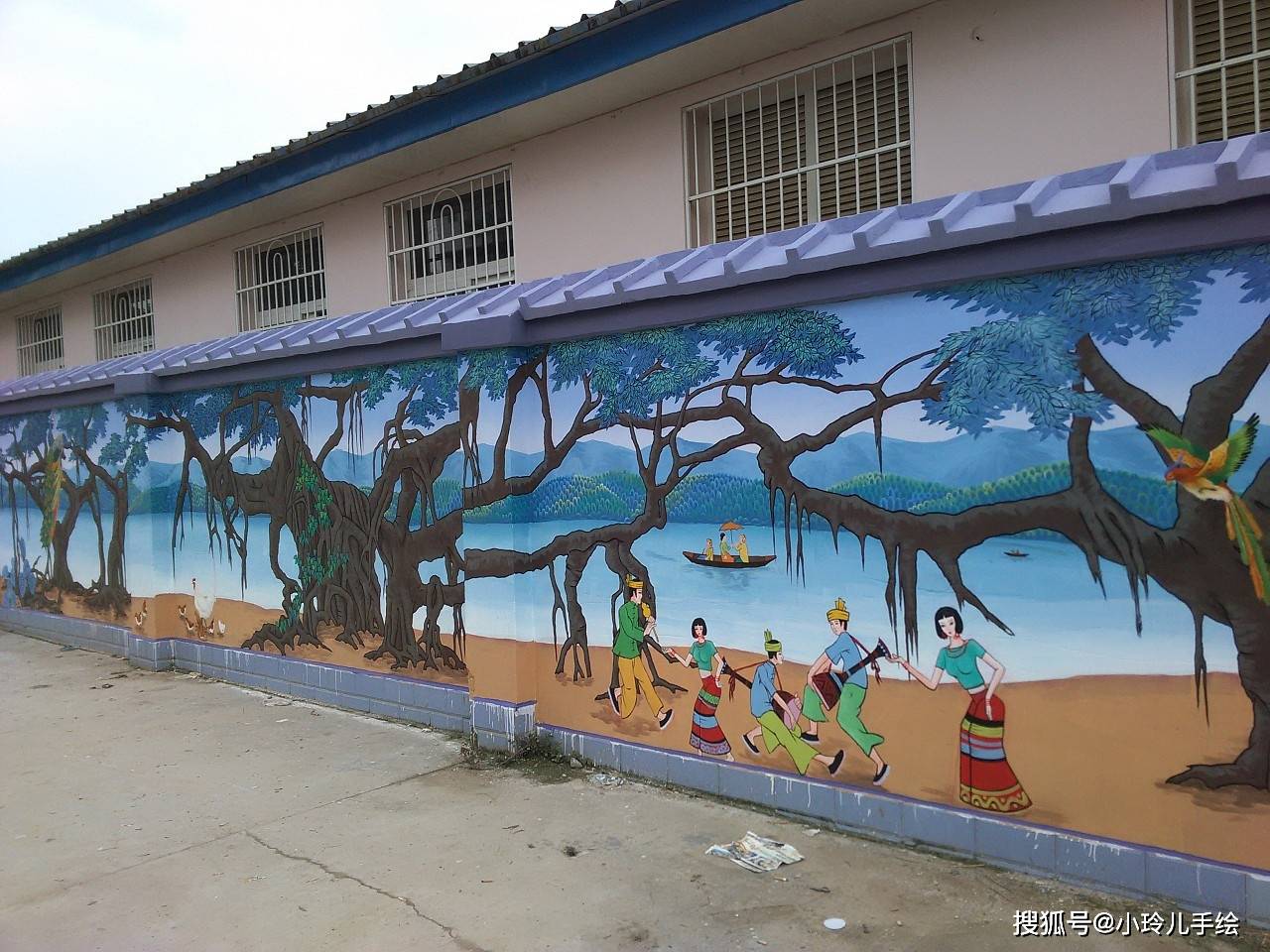 手繪墻,室內墻繪