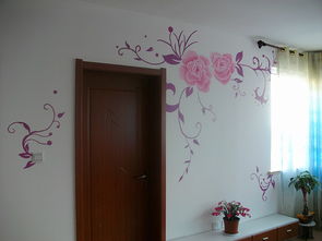 大學時期手繪墻