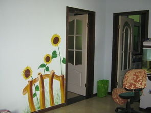 太原麗澤苑手繪墻畫裝修電視墻裝修效果圖