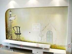 手繪墻圖片客廳