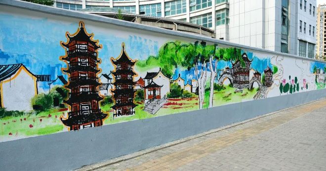 天吶長達230米的手繪墻驚現(xiàn)南翔忍不住多看幾眼