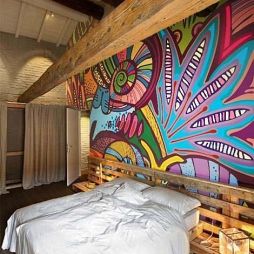 【手繪墻壁畫圖片】 - 設計本