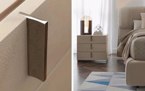 顏值擔當的30款床頭柜,豪宅臥室怎能少了它