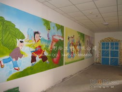 幼兒園墻體繪畫 色彩與童趣的藝術表達